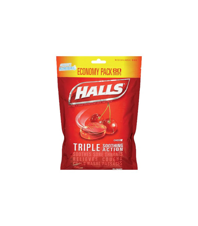 HALLS Cough Drops - Pink Dot