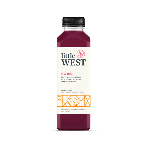 Little West Pressed Juice - Go Big - Pink Dot