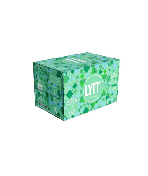 LYTT Guaraná Hard Seltzer - Moroccan Mint Tea - Pink Dot