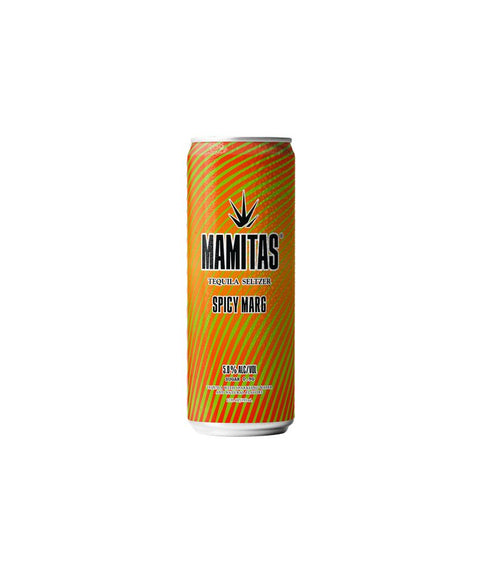  Mamitas Spicy Marg 12oz Single Can - Pink Dot