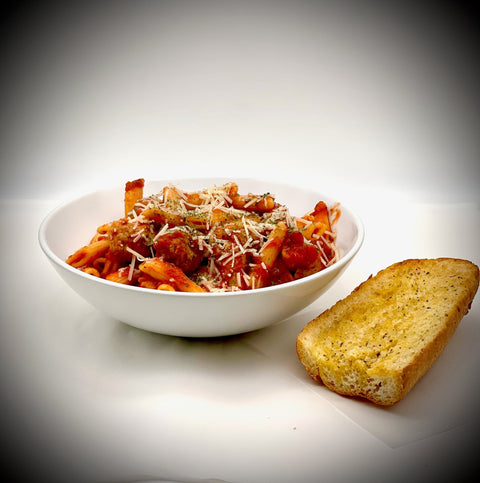  Meatball Marinara Pasta - Pink Dot