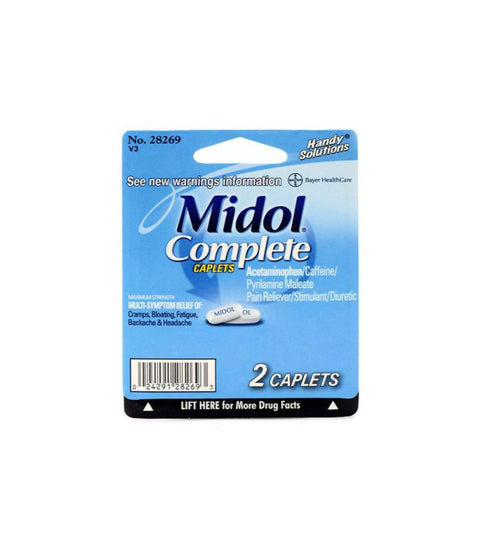 Midol Caplets - Pink Dot