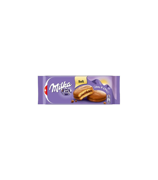 Milka Choc & Choc Soft Biscuits - Pink Dot
