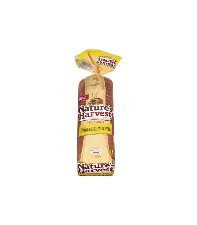 Natures Harvest Whole or White Bread - Pink Dot