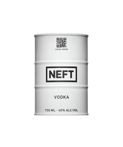  NEFT Vodka - White Barrel - Pink Dot