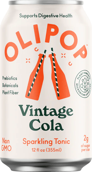 Olipop - Vintage Cola 12oz Can - Pink Dot