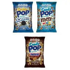 POP Candy Popcorn (Snickers, Twix, Oreo) - Pink Dot