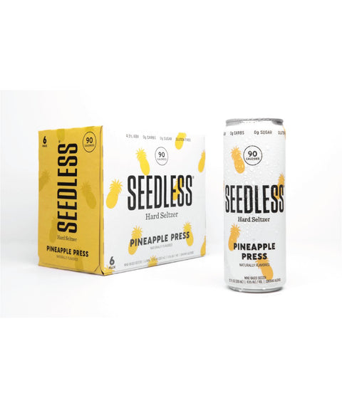 Seedless Seltzer - Pineapple Press - Pink Dot