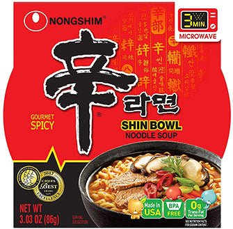 Shin Ramen Bowl Instant - Pink Dot