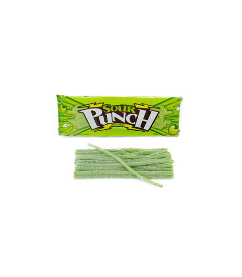  Sour Punch Candy - Straws - Pink Dot