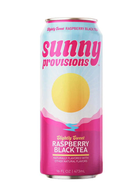 Sunny Provisions - Raspberry Black Tea 475ml/16floz - Pink Dot