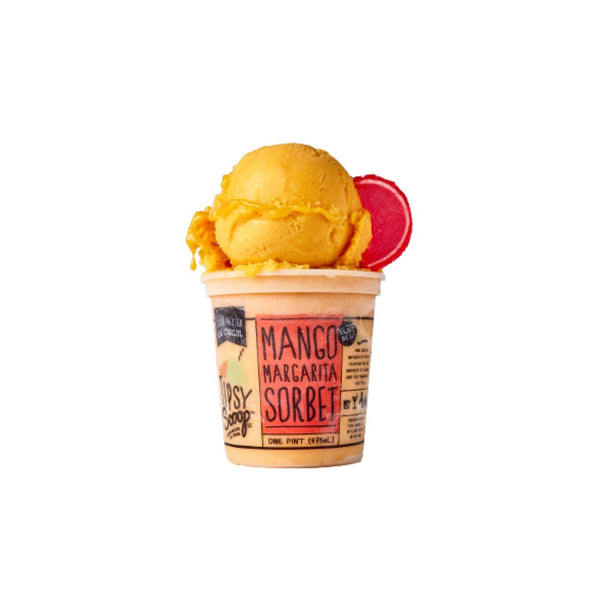 Tipsy Scoop - Mango Margarita Sorbet