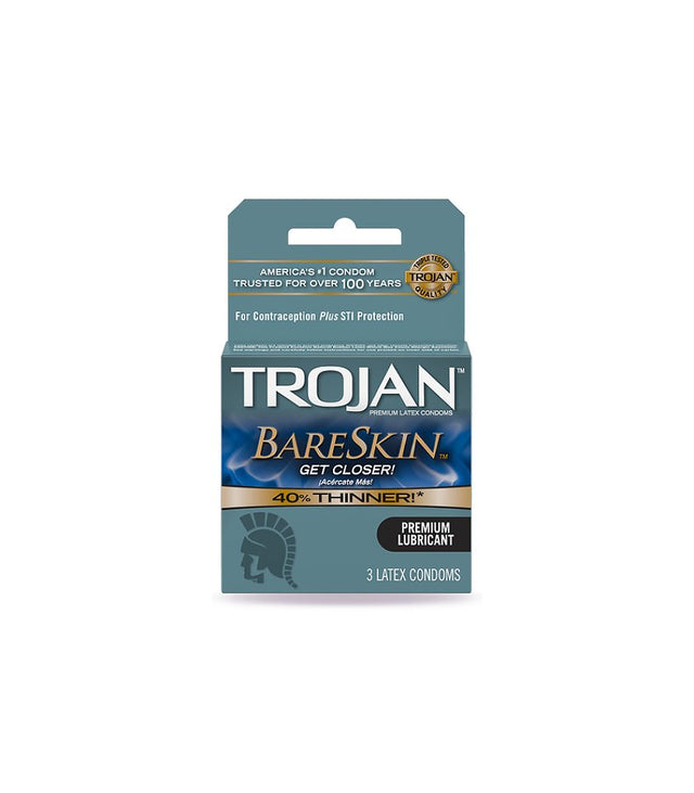 Trojan Bare Skin - Pink Dot