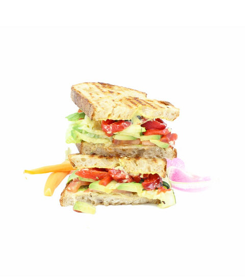 Veggie Sandwich - Pink Dot